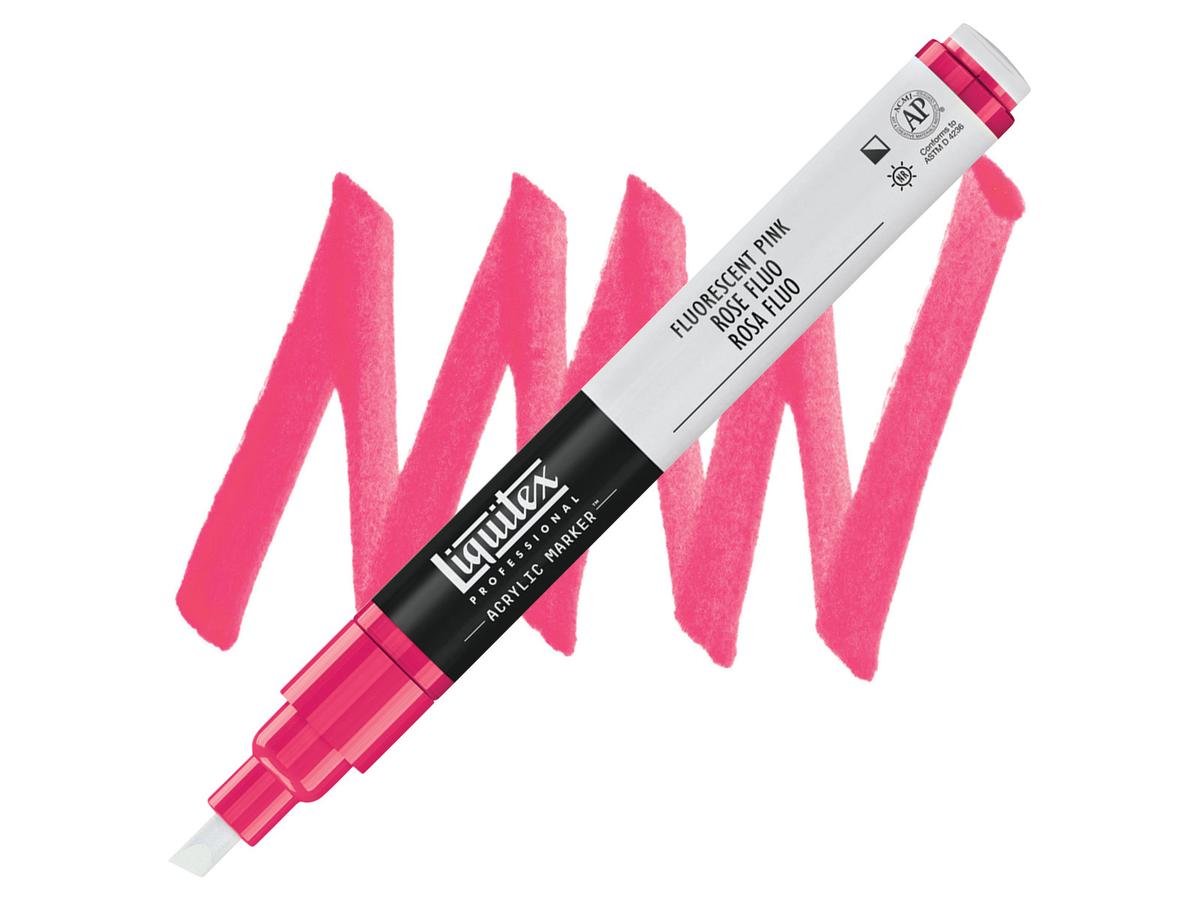 LIQUITEX ACRYL MARKER 0987 2MM FLUORESCENT PINK 1