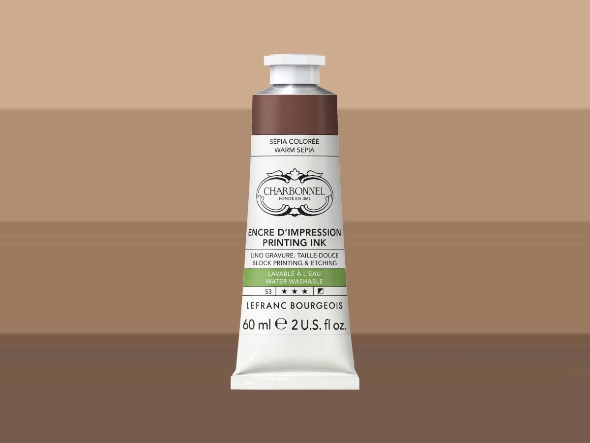 LEFRANC BOURGEOIS CHARBONNEL AQUA WASH ETSINKT 60ML S3 SEPIA COLORÉE 502 1