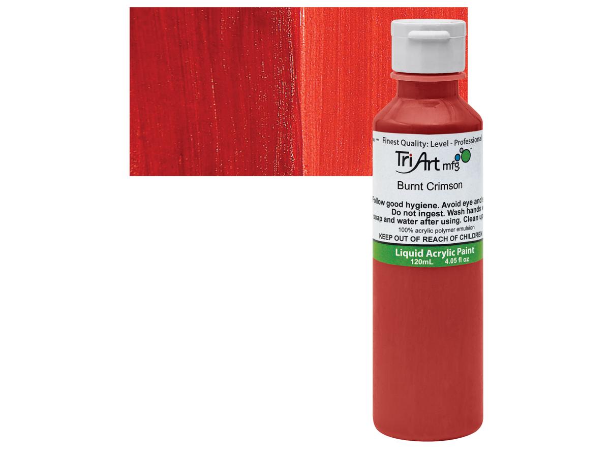 TRI-ART LIQUID 120ML 723 S7 BURNT CRIMSON 1