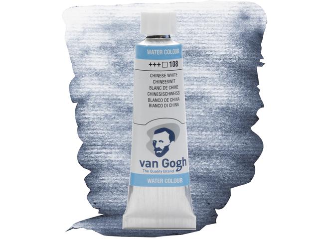VAN GOGH 10ML AQUARELLFARBE 108 CHINES.WEISS 1