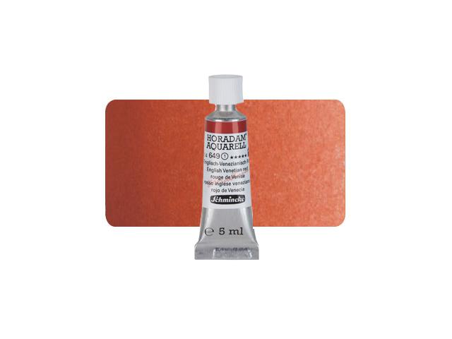 SCHMINCKE HORADAM AQUARELL TUBE 5ML S1 649 ENGLISCH-V. ROT 1