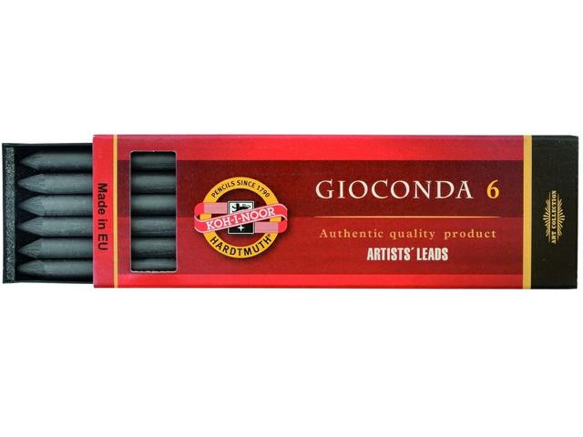 KIN GIOCONDA MINE GRAPHIT 2B DOSE 6ST -  5,6MM 
 1