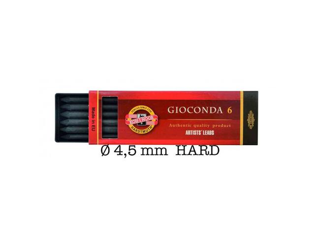 KOH-I-NOOR GIOCONDA HOUTSKOOL 8673 Ø 5-6MM HARD 6-DELIG 1