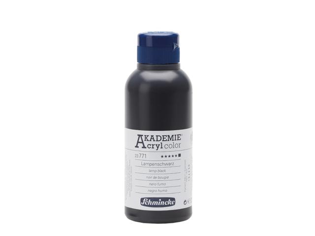 SCHMINCKE AKADEMIE ACRYL COLOR 250ML S1 771 LAMPENSCHWARZ 1
