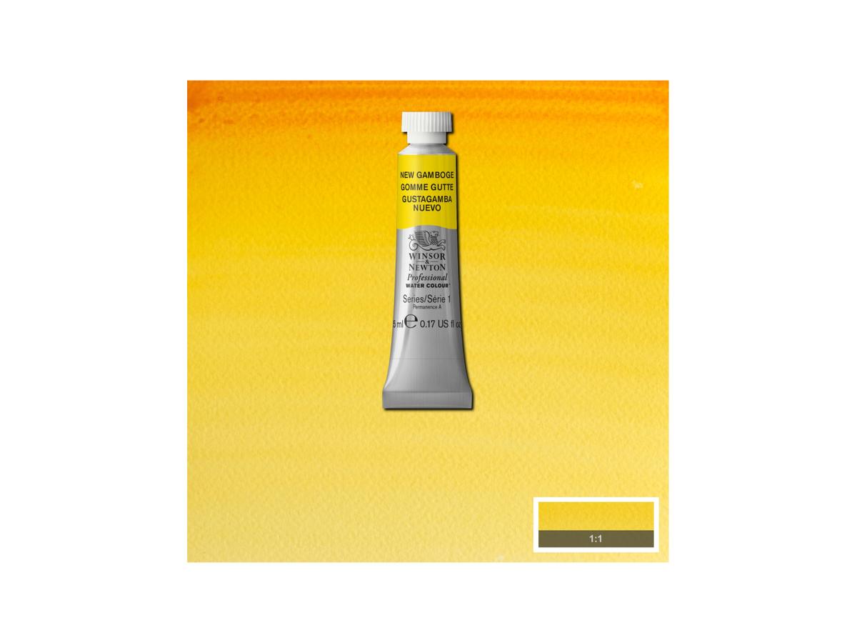 WINSOR & NEWTON AQUARELLFARBE 5ML 267 GAMBOGE NEW 1