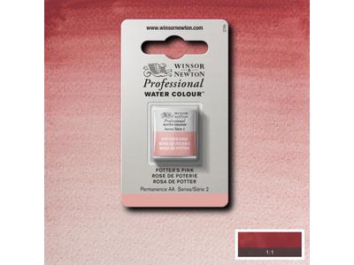 WINSOR & NEWTON AQUARELLFARBE 1/2 NÄPF 537 TONROSA 1