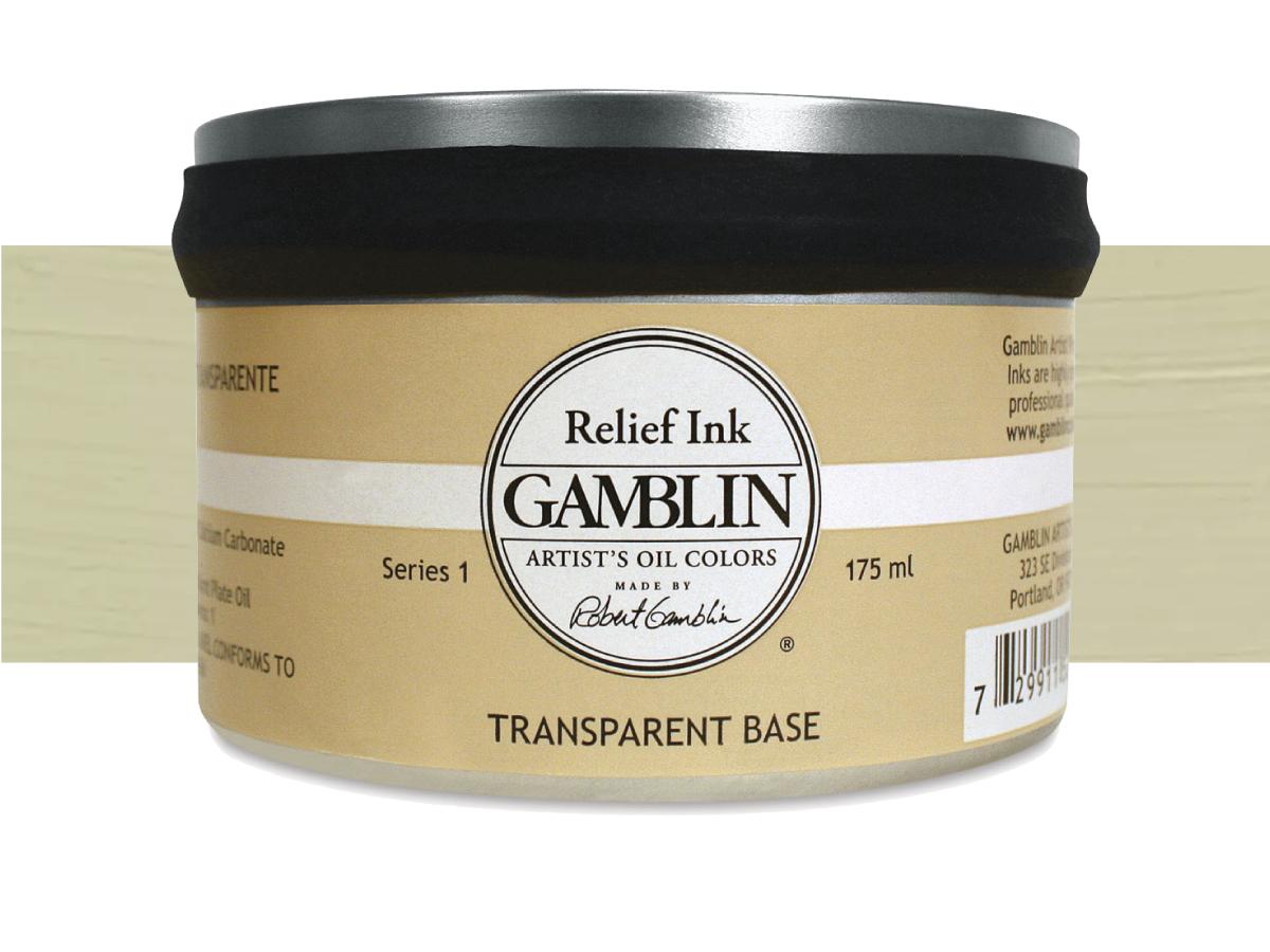 GAMBLIN RELIEF INK 175ML S1 R2840 TRANSPARENT BASE 1