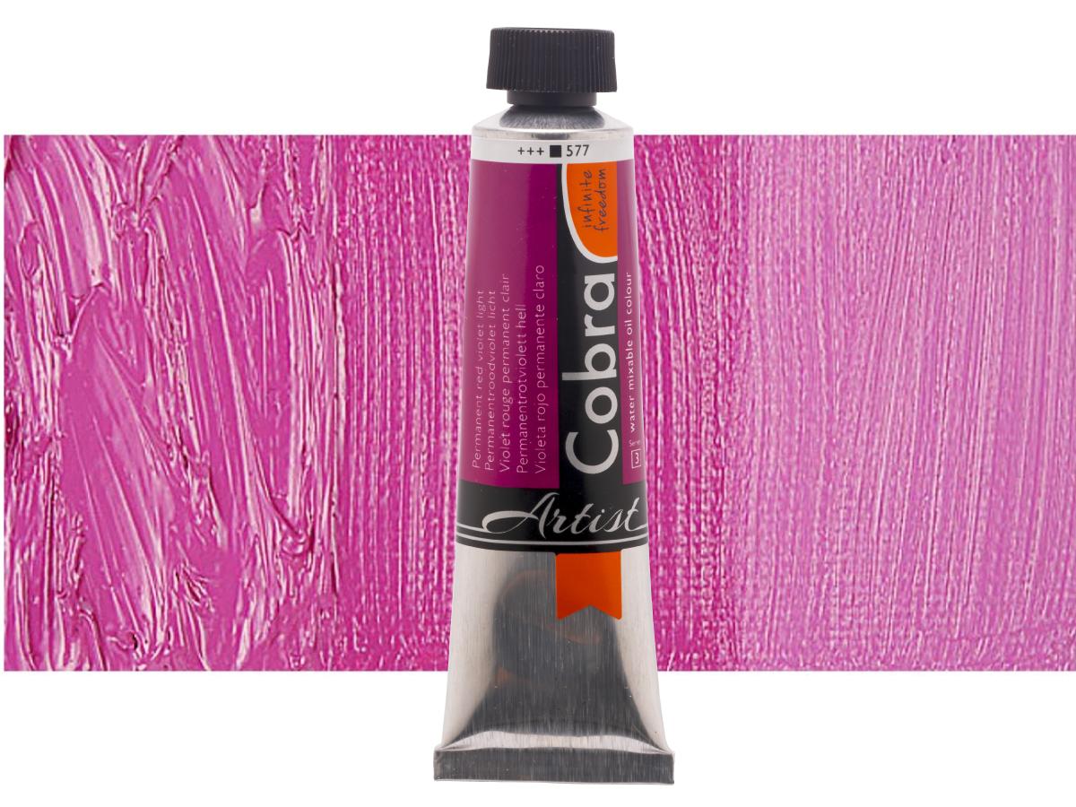 COBRA ARTIST WASSERVERMALBARE ÖLFARBE 40ML 577 PERM. ROTVIOL.HELL 1