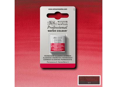 WINSOR & NEWTON AQUARELLFARBE 1/2  466 PERM. ALIZARINKARMES. 1
