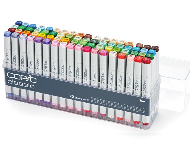COPIC CLASSIC MARKERSET C 72X 1