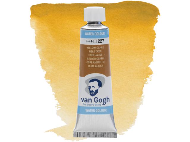 VAN GOGH 10ML AQUARELLFARBE 227 GELBER OCKER 1