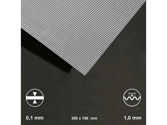 WELLBLECH ALUMINIUM 20,0X29,5CM 1,0MM 16.42010.1 1