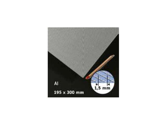 STRECKMETALL ALUMINIUM 19,5X30CM 1,5MM 19.44150.1 1