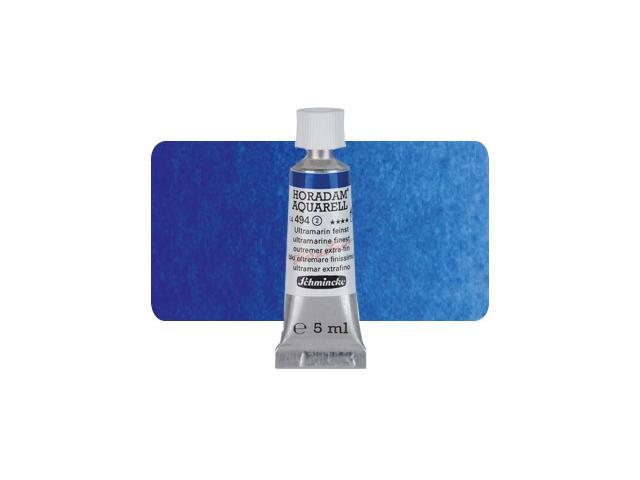 SCHMINCKE HORADAM AQUARELL TUBE 5ML S2 494 ULTRAMARIN FEIN 1