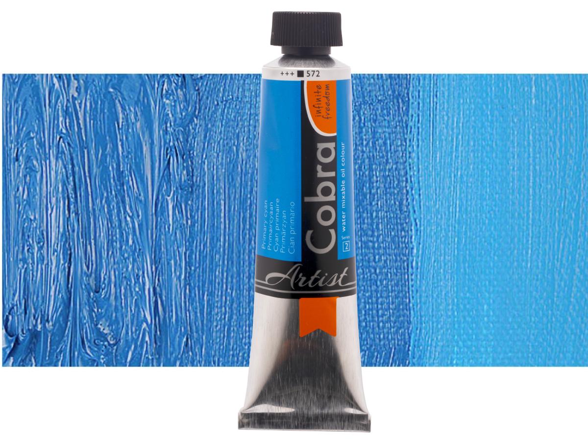 COBRA ARTIST WASSERVERMALBARE ÖLFARBE 40ML 572 PRIMÄRZYAN 1