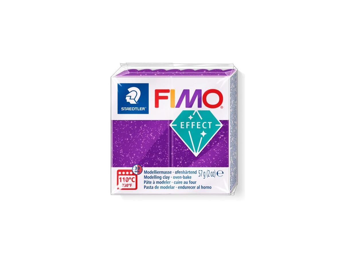 FIMO EFFECT MODELLIERMASSE 57 GRAMM METALLIC LILA 1