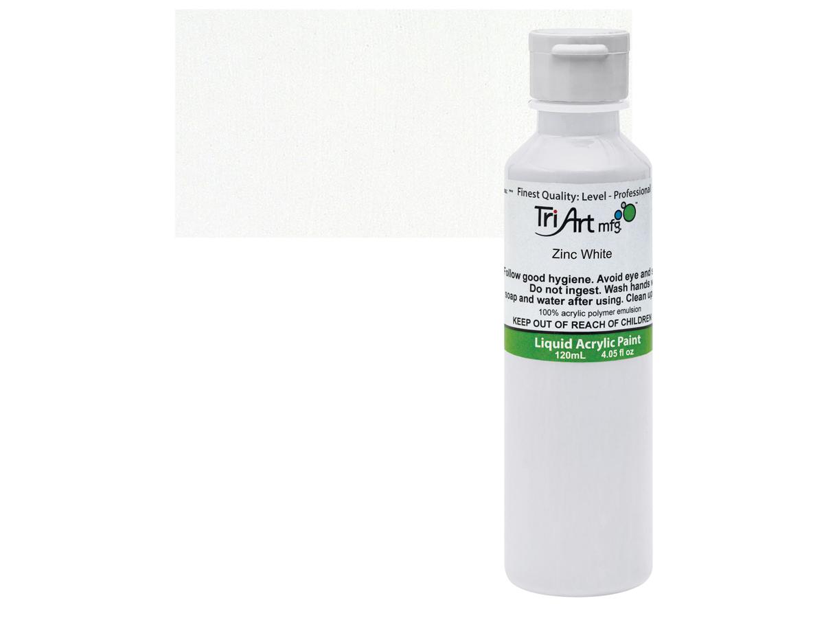 TRI-ART LIQUID 120ML 118 S1 ZINC MIXING WHITE 1