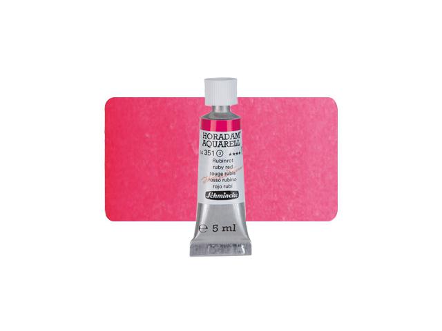 SCHMINCKE HORADAM AQUARELL TUBE 5ML S3 351 RUBINROT 1