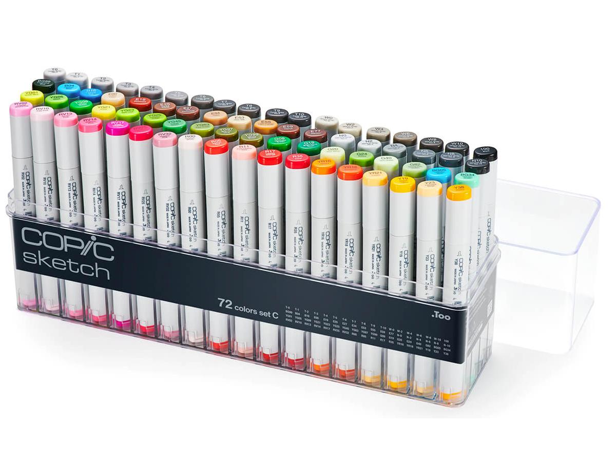 COPIC SKETCH SET 72-ER C 1