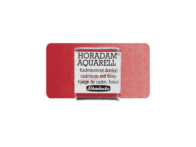 SCHMINCKE HORADAM AQUARELL 1/2 NAPF S3 350 KADMIUMROT DUNKEL 1