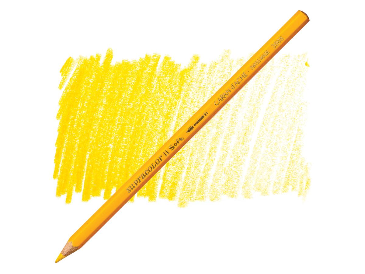 CARAN D'ACHE SUPRACOLOR 020 AQUARELLSTIFT GOLDGELB 1