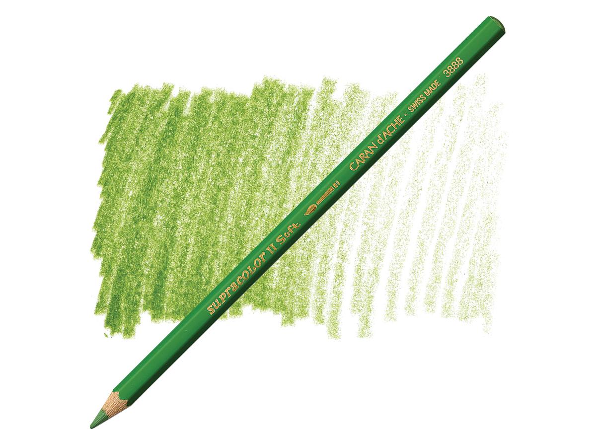 CARAN D'ACHE SUPRACOLOR 225 AQUARELLSTIFT MOSGRÜN 1