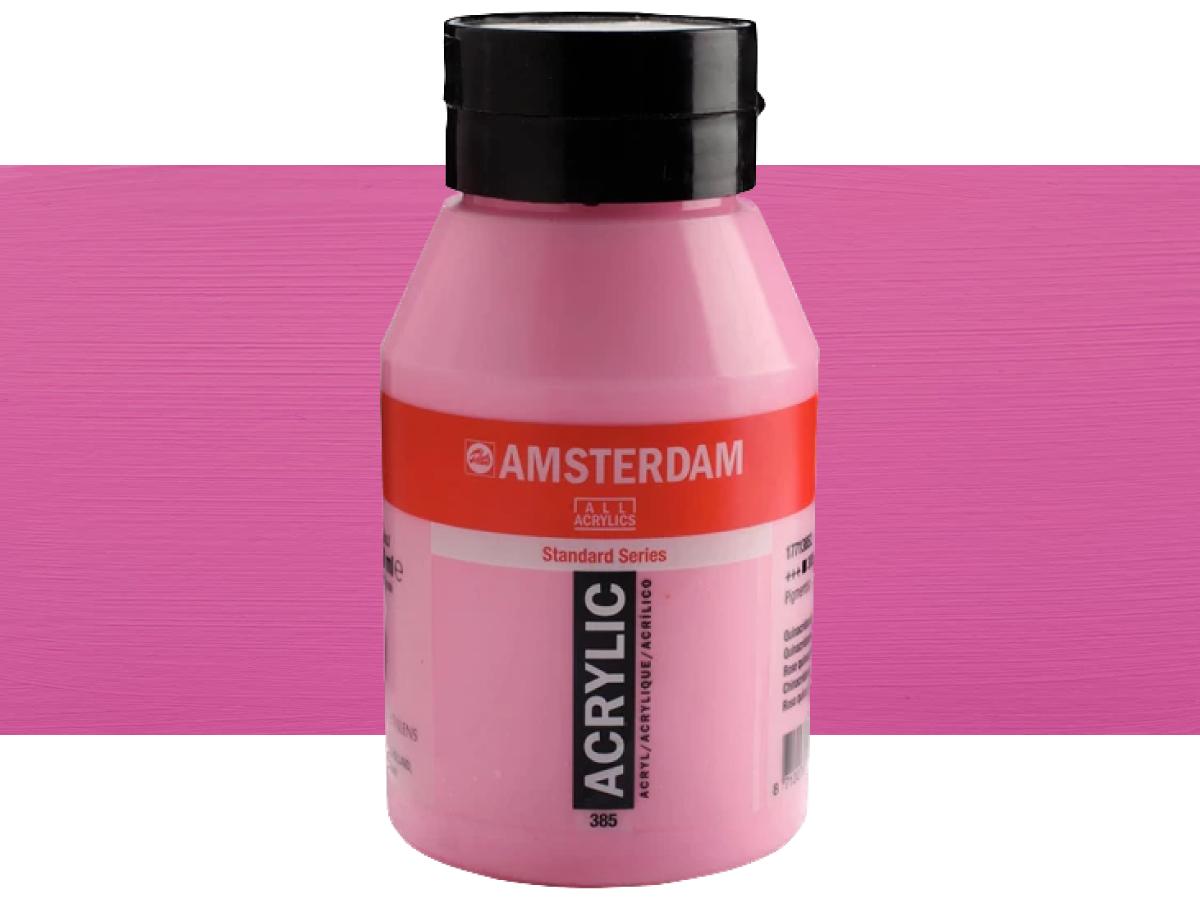 TALENS AMSTERDAM STANDARD ACRYL 1LTR 385 CHINACR.ROSA HELL 1