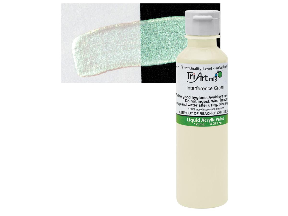 TRI-ART LIQUID 120ML 717 S7 INTERFERENCE GREEN 1