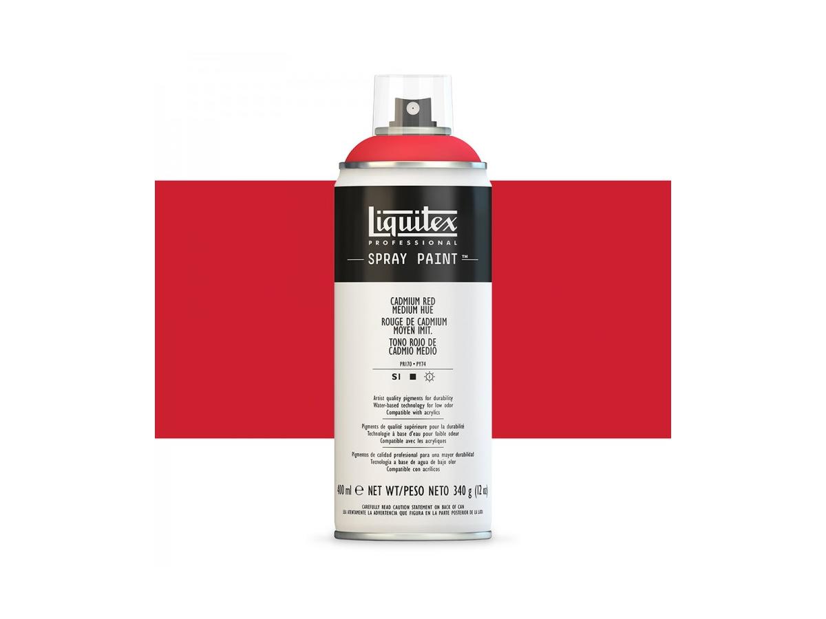 LIQUITEX SPRAY PAINT 400ML CADMIUM RED MEDIUM HUE 1