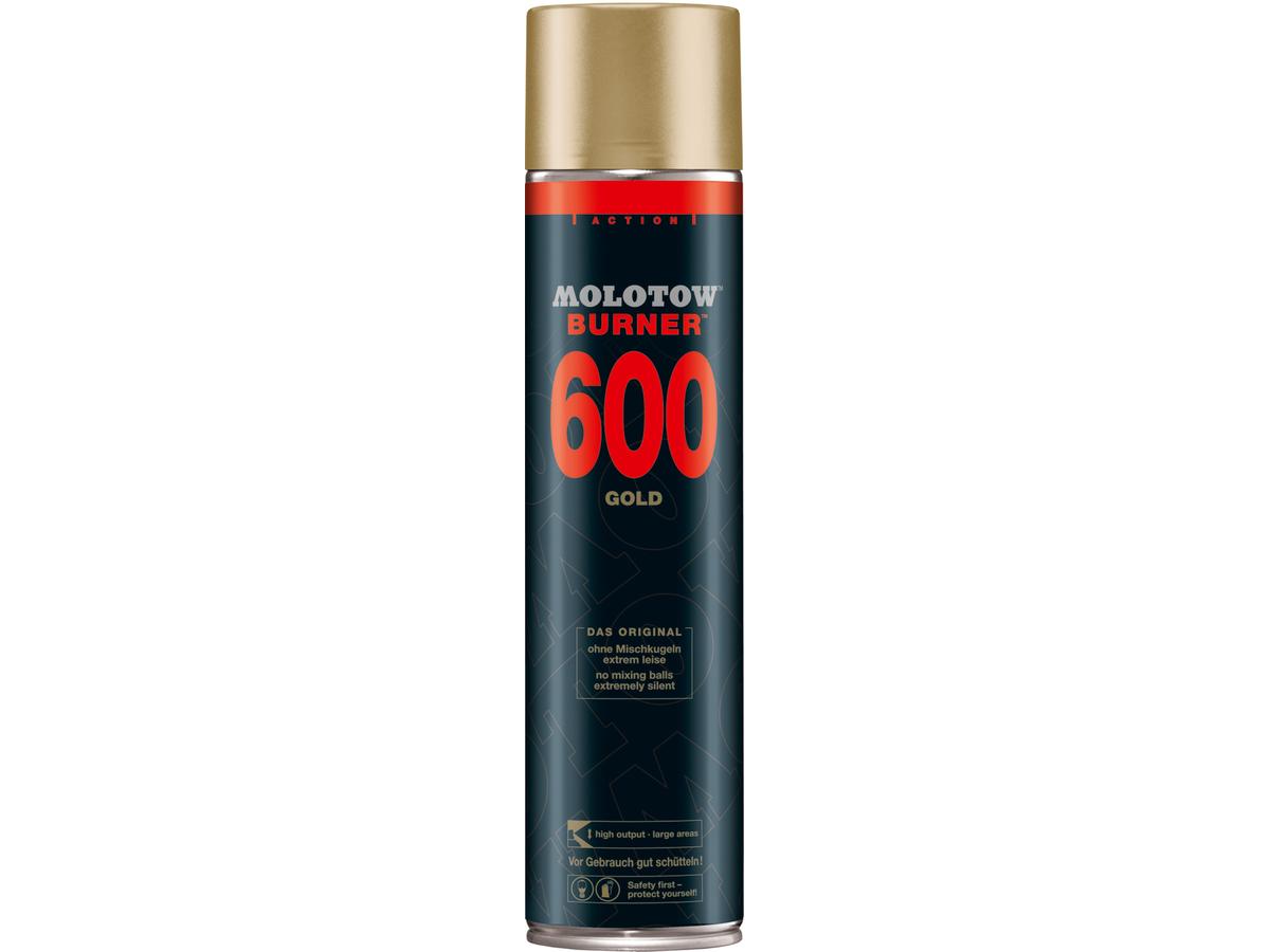 MOLOTOW BURNER 600ML GOLD 1