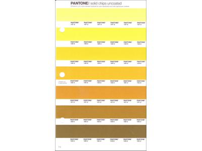PANTONE PMS SOLID CHIPS ERSATZSEITE 7U 1