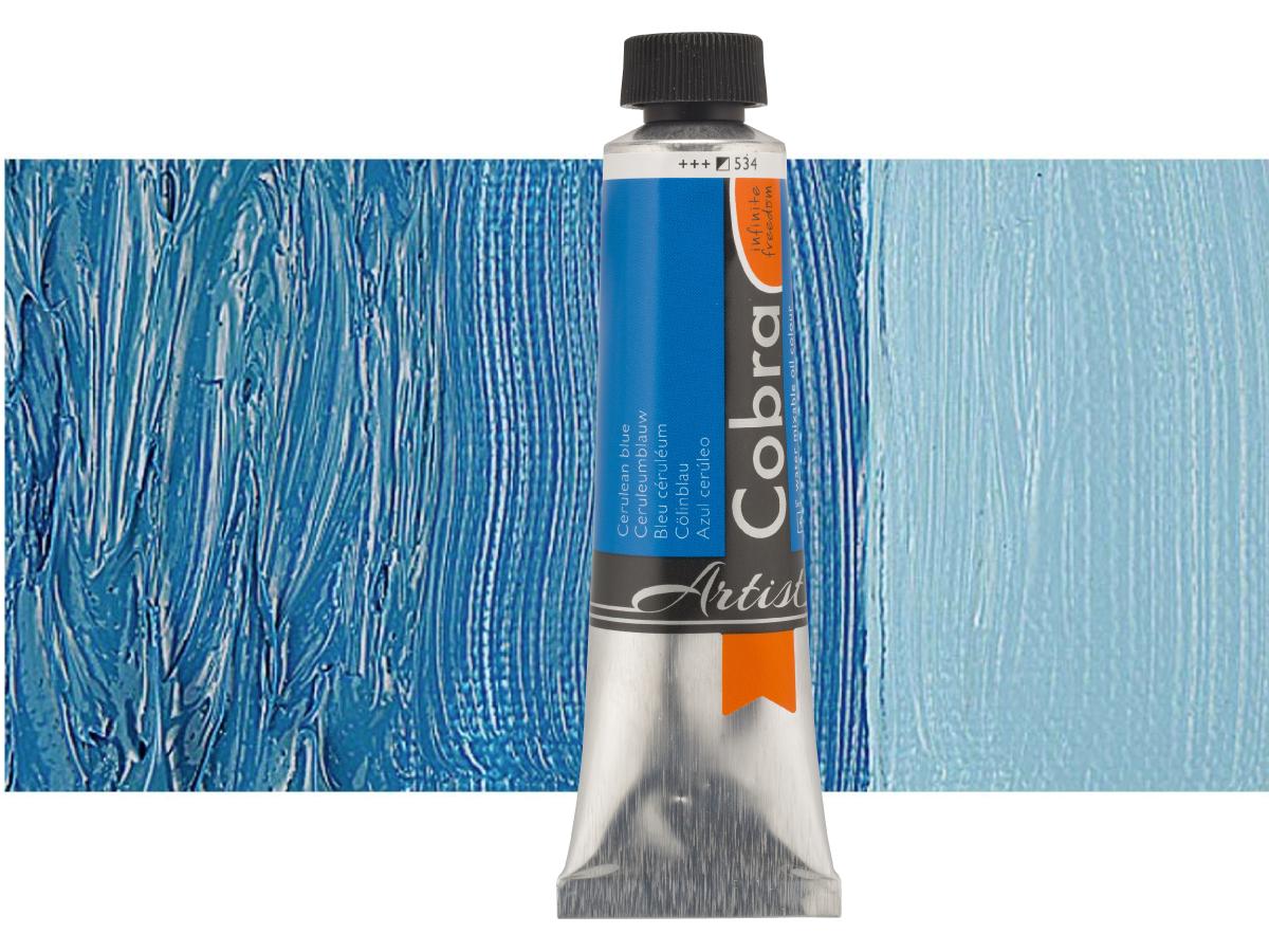 COBRA ARTIST WASSERVERMALBARE ÖLFARBE 40ML 534 CÖLINBLAU 1