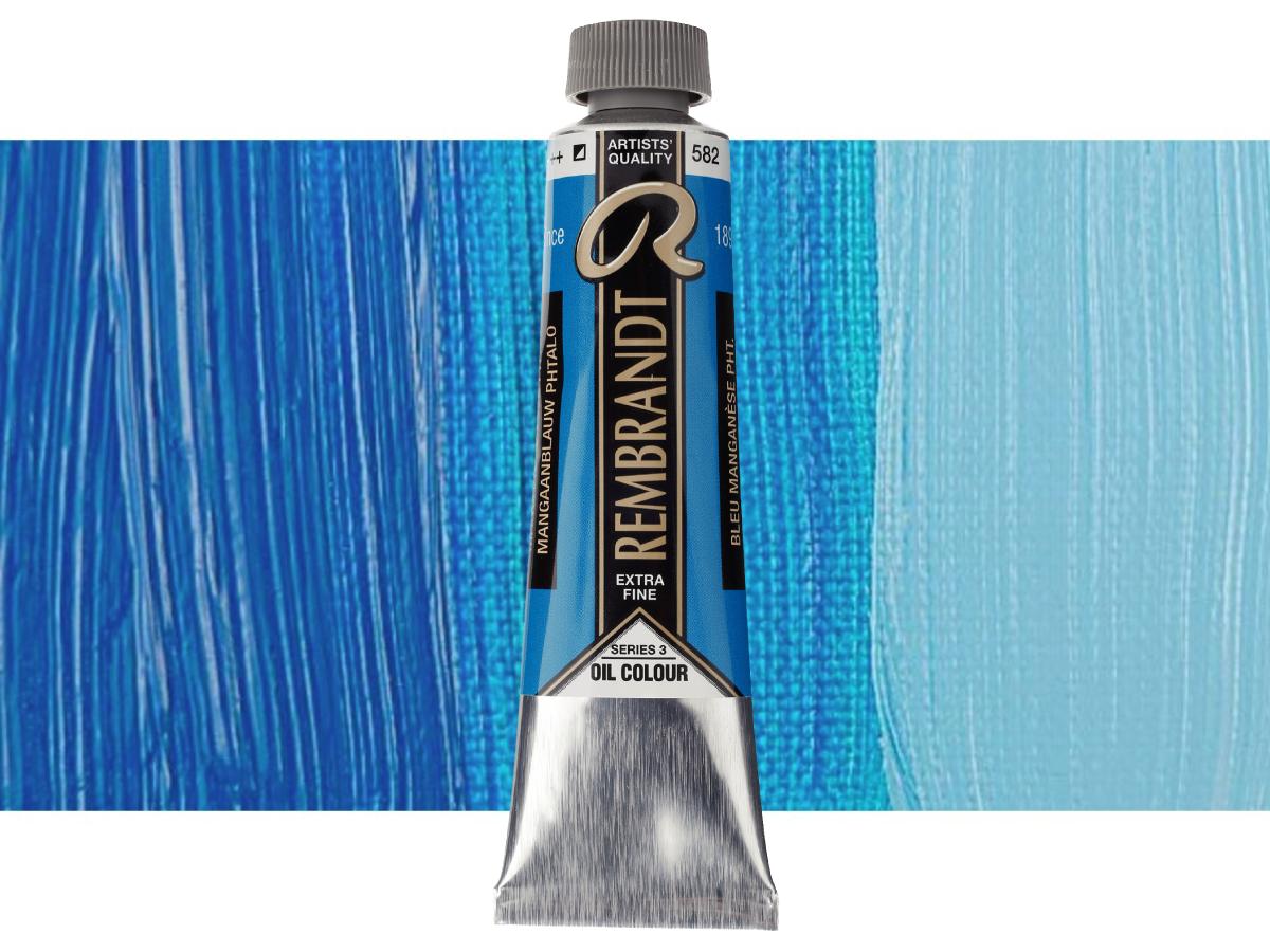 TALENS REMBRANDT ÖLFARBE 40ML MANGANBLAU PHTHALO 582 1