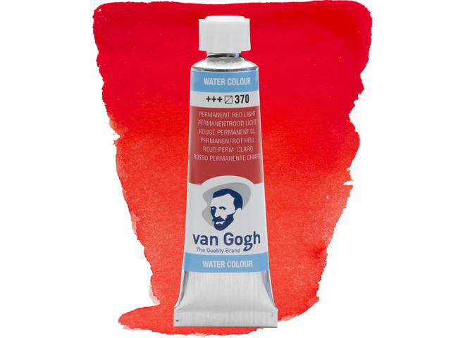 VAN GOGH 10ML AQUARELFARBE 370 PERM.ROT HELL 1