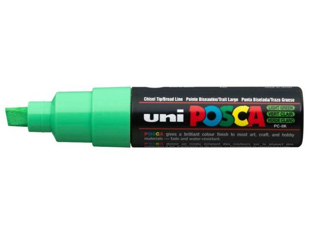 UNI POSCA PC8VC HELLGRÜN BREIT 1