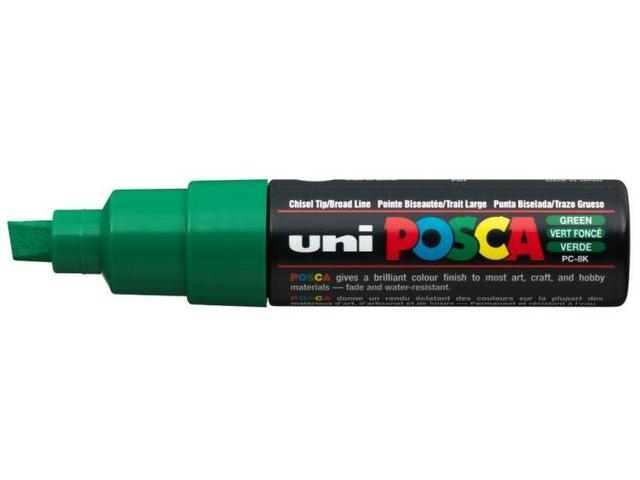 UNI POSCA PC8VF GROEN BREIT 1