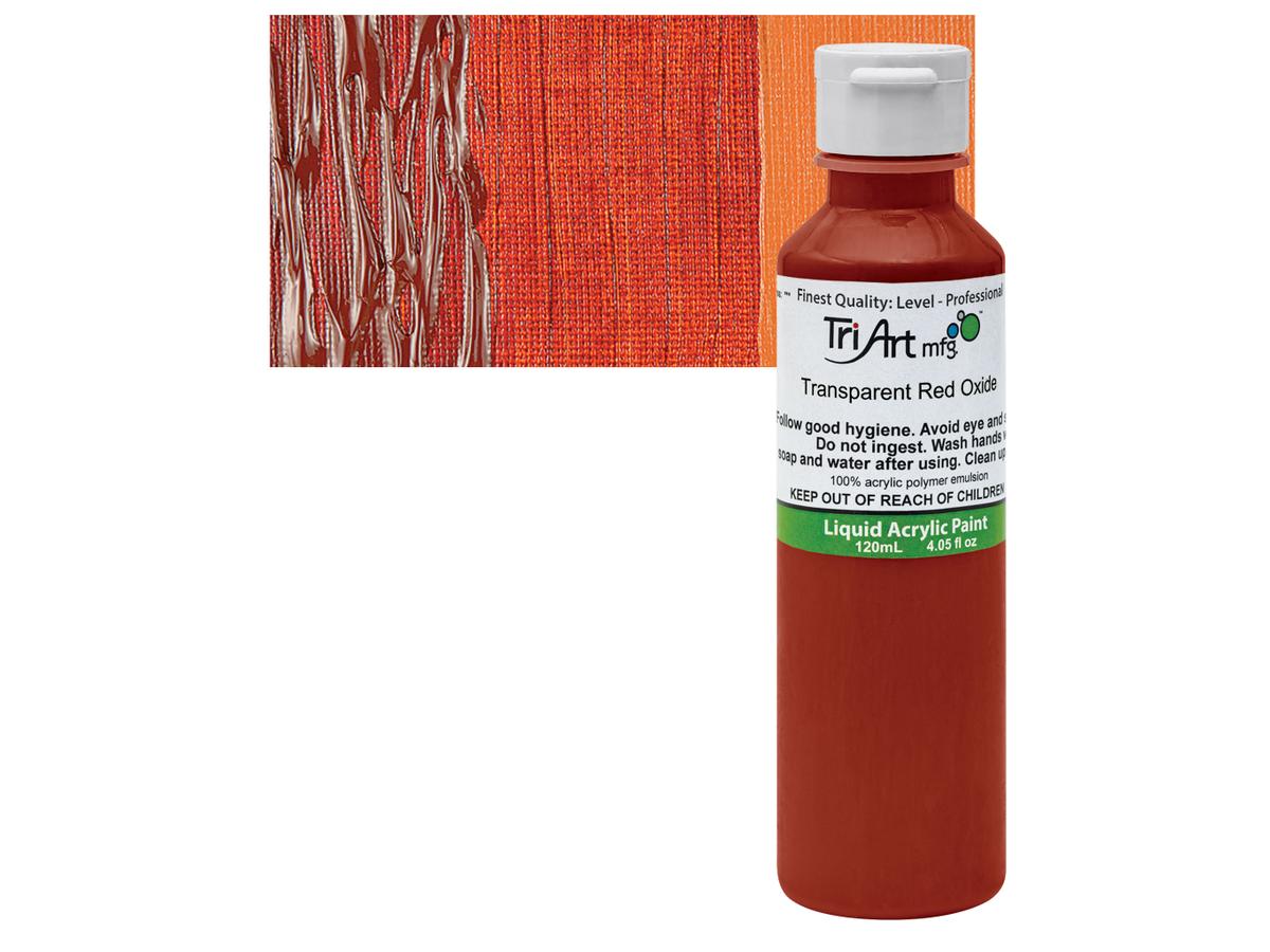 TRI-ART LIQUID 120ML 510 S5 TRANSPARENT RED OXIDE 1