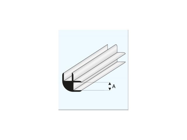 L-CONNECTOR (A=)4,0MM 1METER 449-55 1