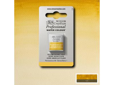 WINSOR & NEWTON AQUARELLFARBE 1/2 NÄPF 745 GELBER OCKER HELL 1