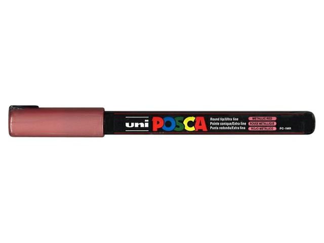 UNI POSCA PC1MRRM METALLICROT EXTRA FEIN 1