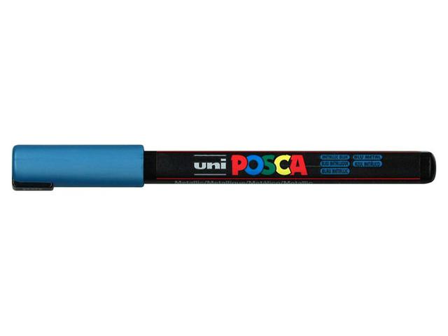UNI POSCA PC1MRBM METALLICBLAU EXTRA FEIN 1