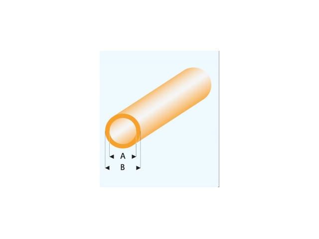 PROFIL ROHR GLASKLAR ORANGE (A=)2,0X3,0MM 33CM 425-53/3 1