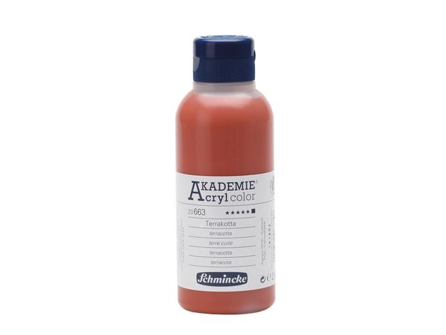 SCHMINCKE AKADEMIE ACRYL COLOR 250ML S1 663 TERRAKOTTA 1