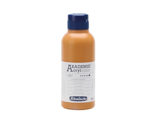 SCHMINCKE AKADEMIE ACRYL COLOR 250ML S1 661 LICHTER OCKER 1