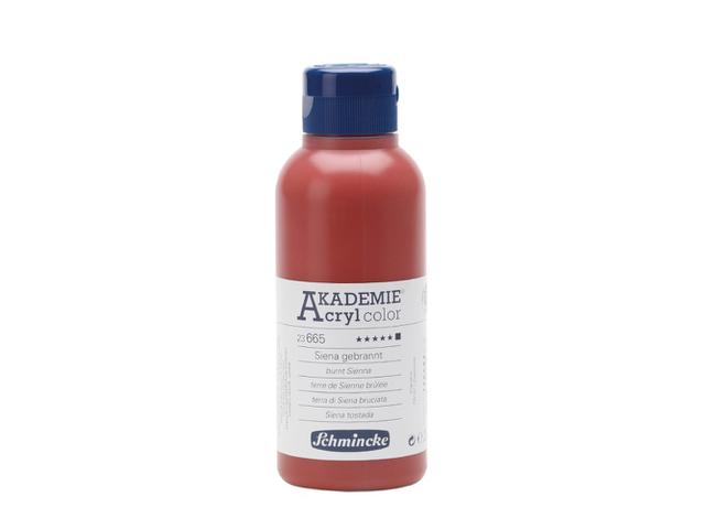 SCHMINCKE AKADEMIE ACRYL COLOR 250ML S1 665 SIENA GEBRANNT 1