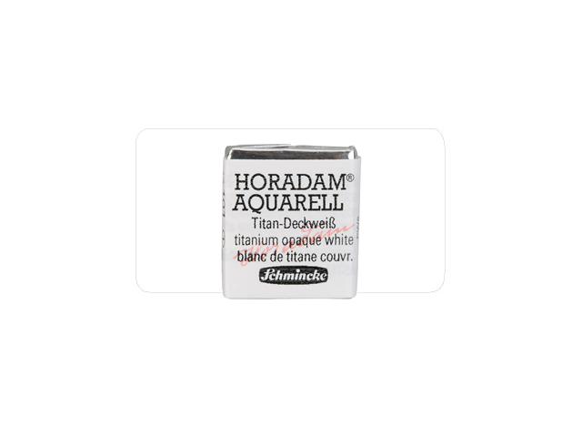 SCHMINCKE HORADAM AQUARELL 1/2 NAPF S1 101 TITAN-DECKWEISS 1