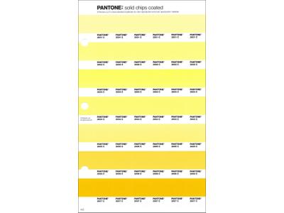 PANTONE PMS SOLID CHIPS ERSATZSEITE 4C 1
