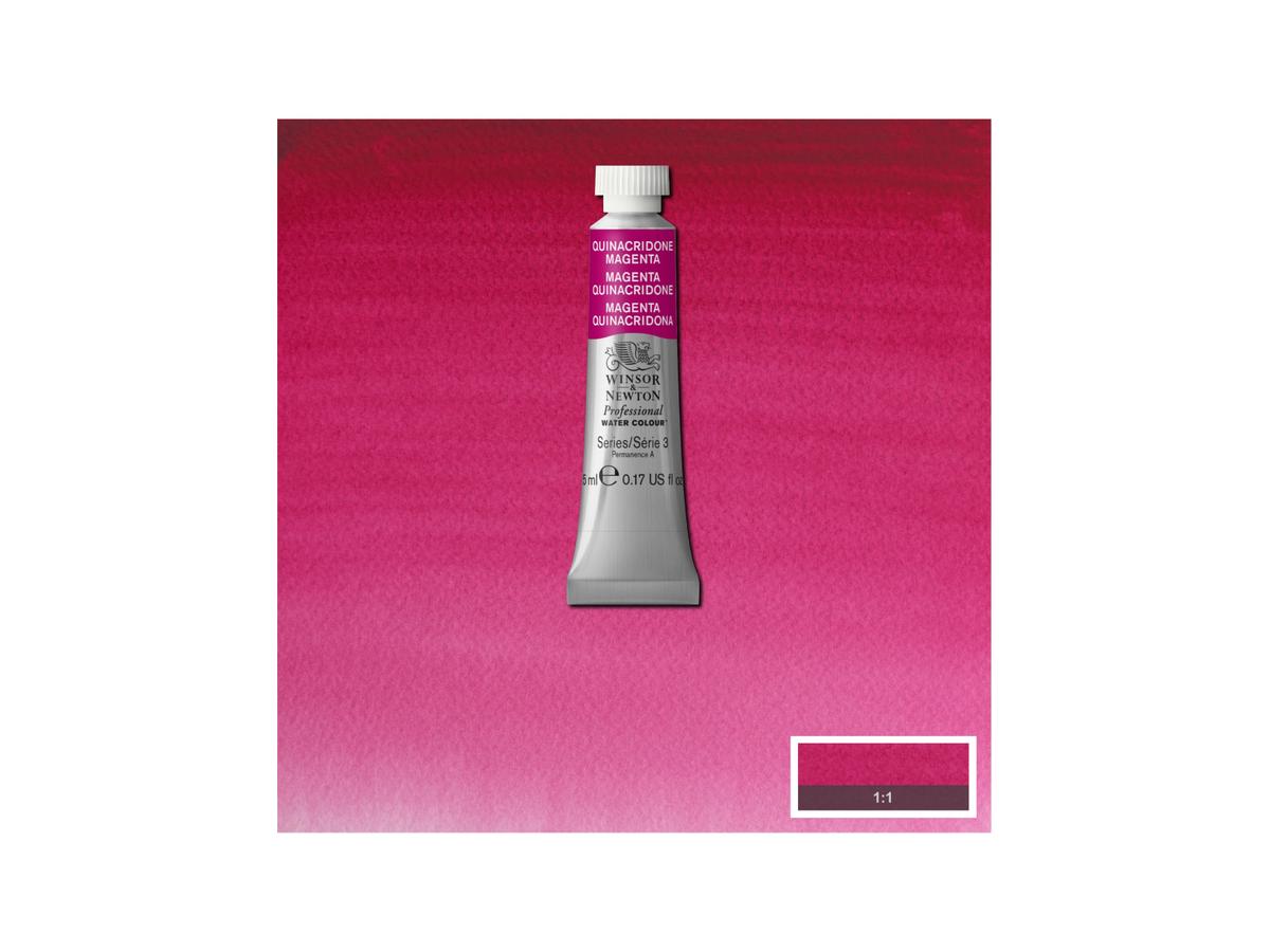 WINSOR & NEWTON AQUARELLFARBE 5ML 545 QUINACRID.MAGENTA 1