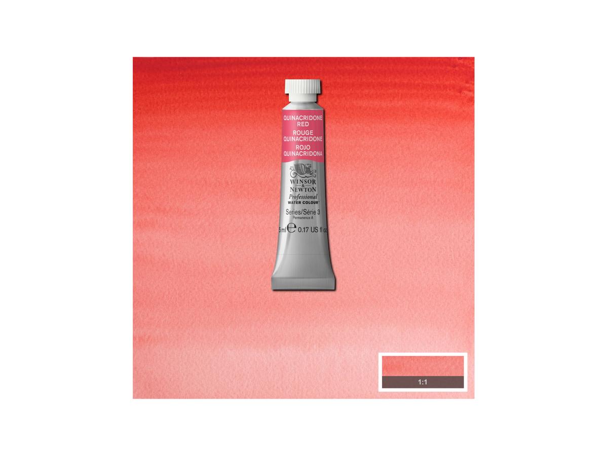 WINSOR & NEWTON AQUARELLFARBE 5ML 548 QUINACRIDONE ROT 1
