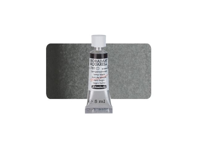 SCHMINCKE HORADAM AQUARELL TUBE 5ML S1 781 LAMPENSCHWARZ 1